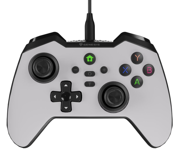 Genesis Mangan 300 Przewodowy biały PC/Switch/Mobile - 1204595 - zdjęcie